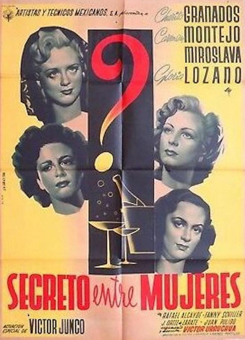 Movie poster for Secreto entre mujeres (1949)
