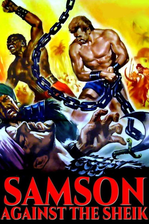 Movie poster for Samson Against the Sheik (1962)