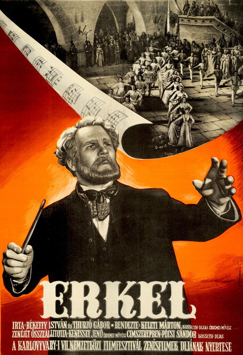 Movie poster for Erkel (1952)