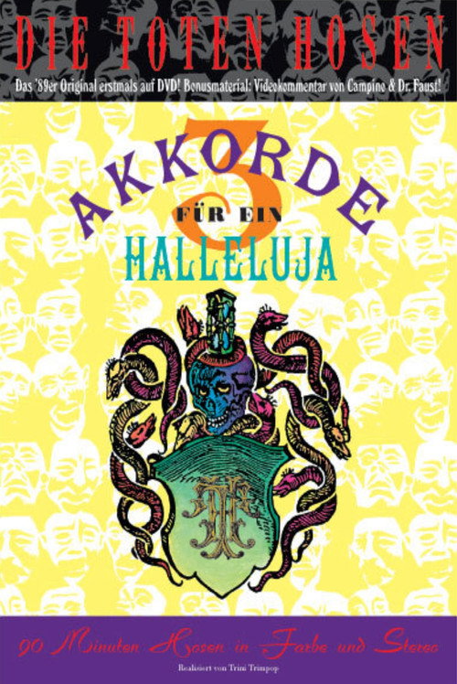 Movie poster for Die Toten Hosen - 3 Akkorde für ein Halleluja (1989)