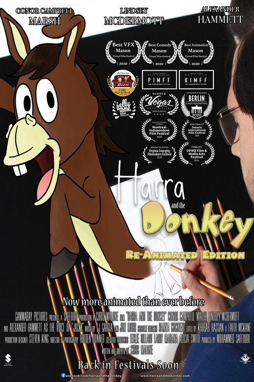 Movie poster for Harra and the Donkey (2020)