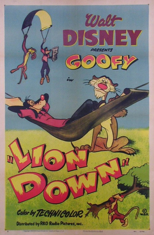 Movie poster for Lion Down (1951)