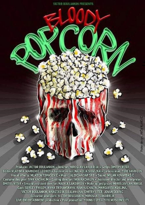 Movie poster for Bloody Popcorn (2018)