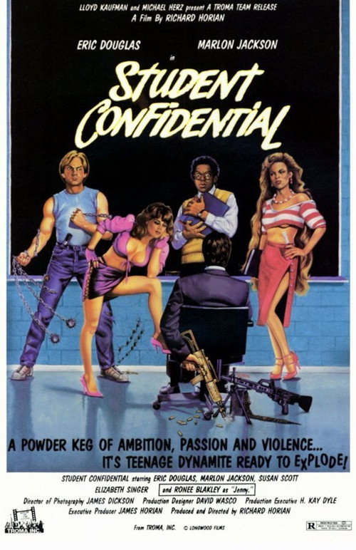 Movie poster for Student Confidential (1987)