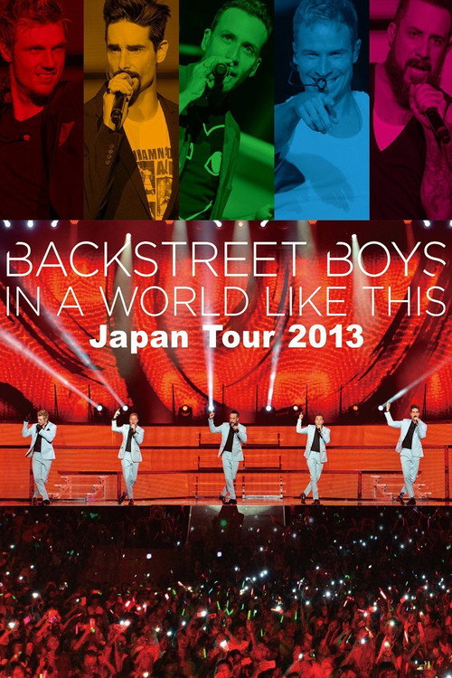 Movie poster for Backstreet Boys: In a World Like This - Japan Tour 2013 (2013)