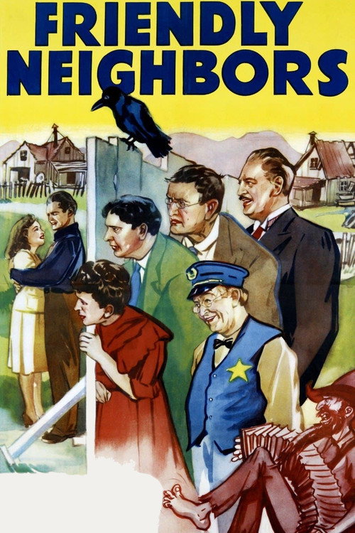 Movie poster for Friendly Neighbors (1940)