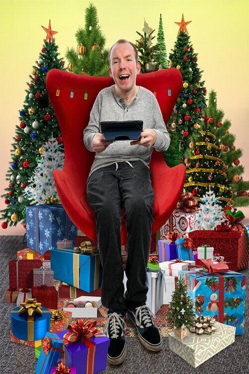 Movie poster for Christmas Comedy Club with Lost Voice Guy (2021)