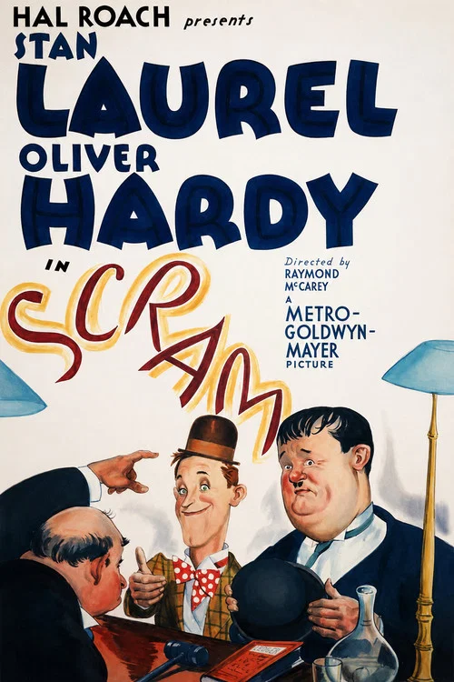 Movie poster for Scram! (1932)