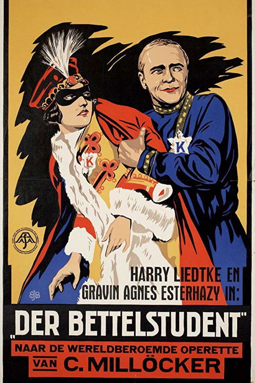 Movie poster for Der Bettelstudent (1927)
