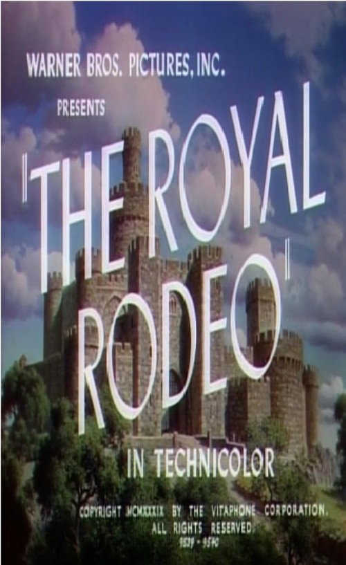 Movie poster for The Royal Rodeo (1939)