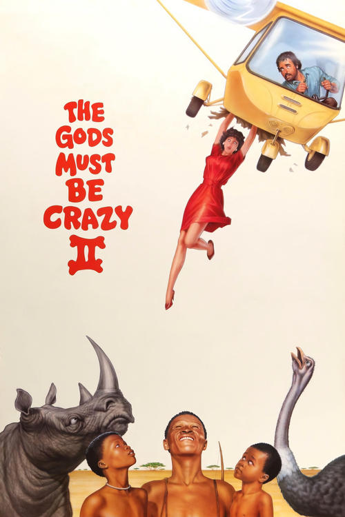 Movie poster for The Gods Must Be Crazy II (1989)