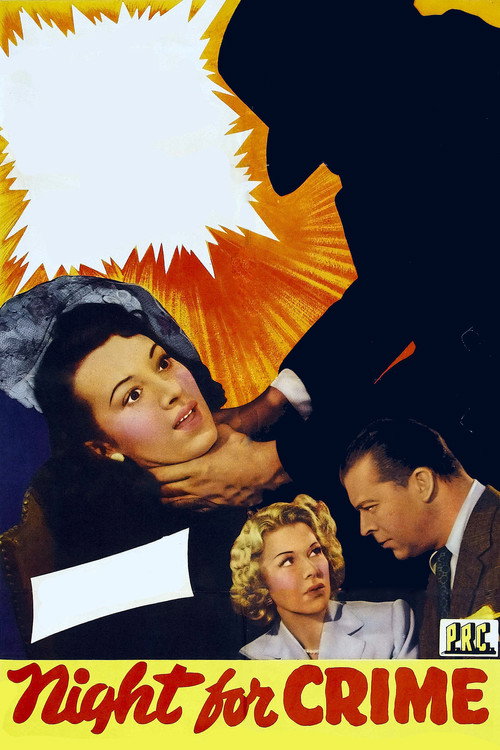 Movie poster for A Night for Crime (1943)