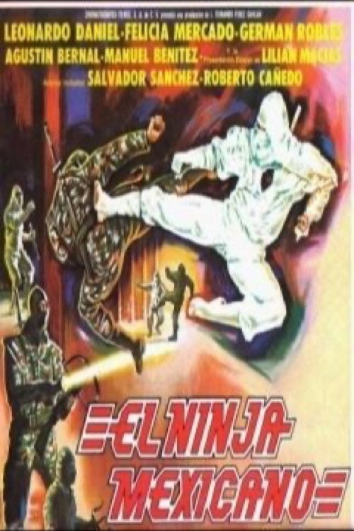 Movie poster for The Mexican Ninja (1991)