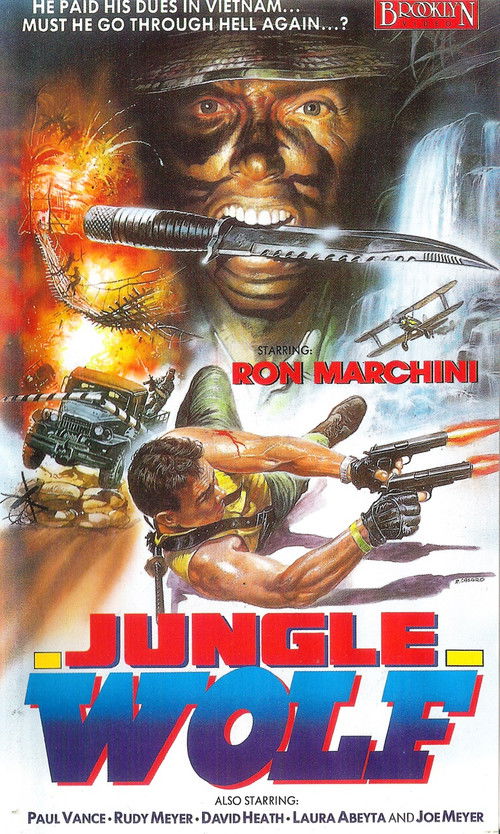 Movie poster for Jungle Wolf (1986)