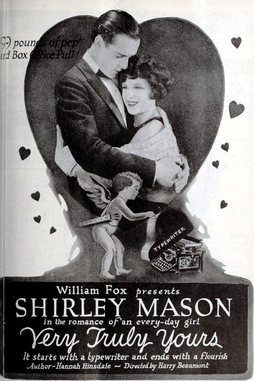 Movie poster for Very Truly Yours (1922)