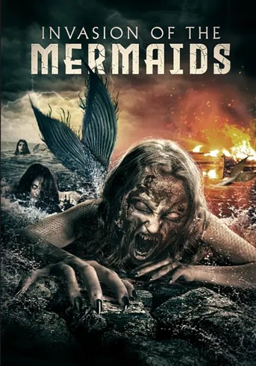 Movie poster for Invasion of the Mermaids (2021)