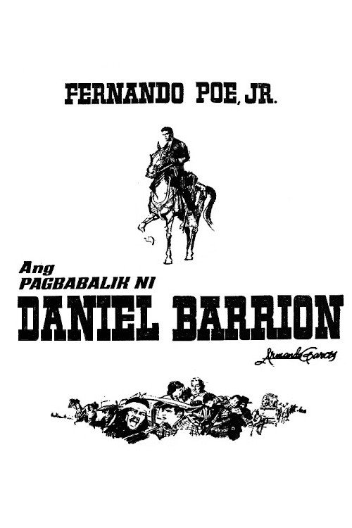 Movie poster for Ang Pagbabalik Ni Daniel Barrion (1968)