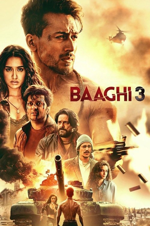 Movie poster for Baaghi 3 (2020)