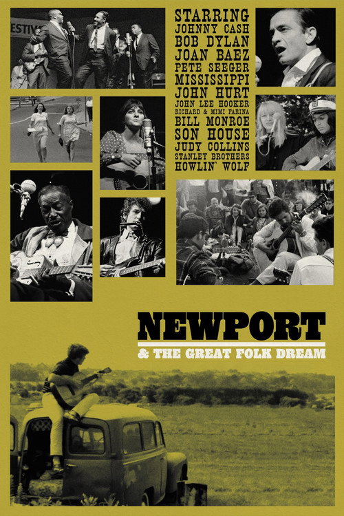 Movie poster for Newport and the Great Folk Dream (2025)