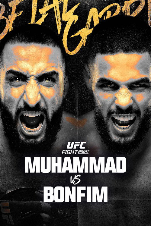 Movie poster for UFC Fight Night 278: Muhammad vs. Bonfim (2026)