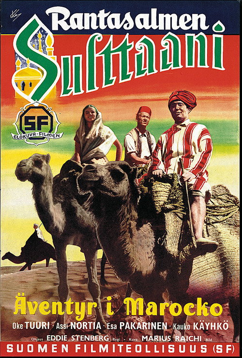 Movie poster for Rantasalmen sulttaani (1953)