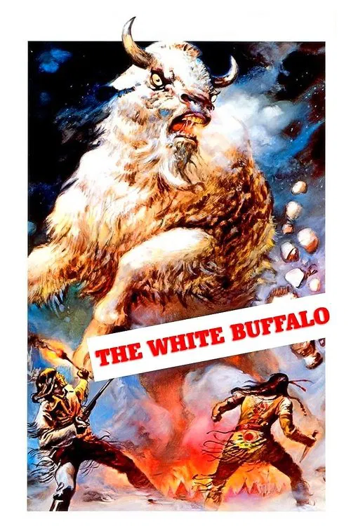 Movie poster for The White Buffalo (1977)