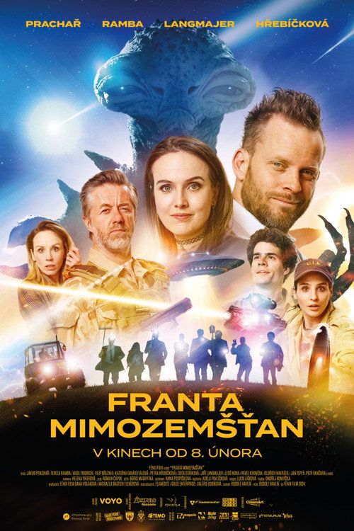 Movie poster for Franta mimozemšťan (2024)