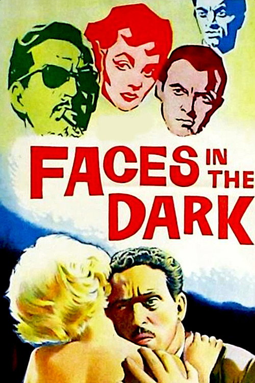 Movie poster for Faces in the Dark (1960)