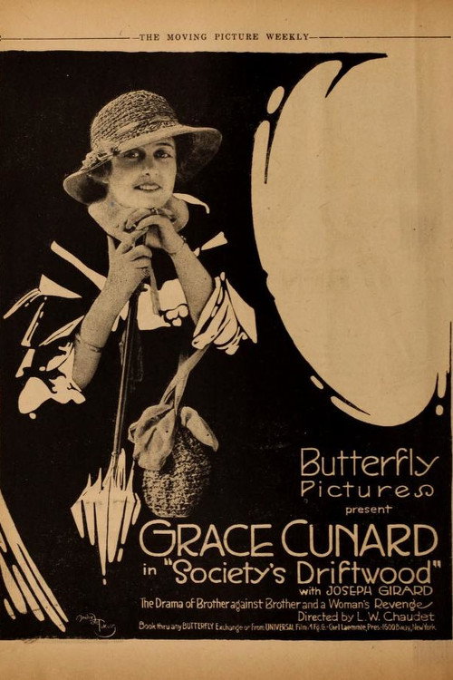 Movie poster for Society's Driftwood (1917)