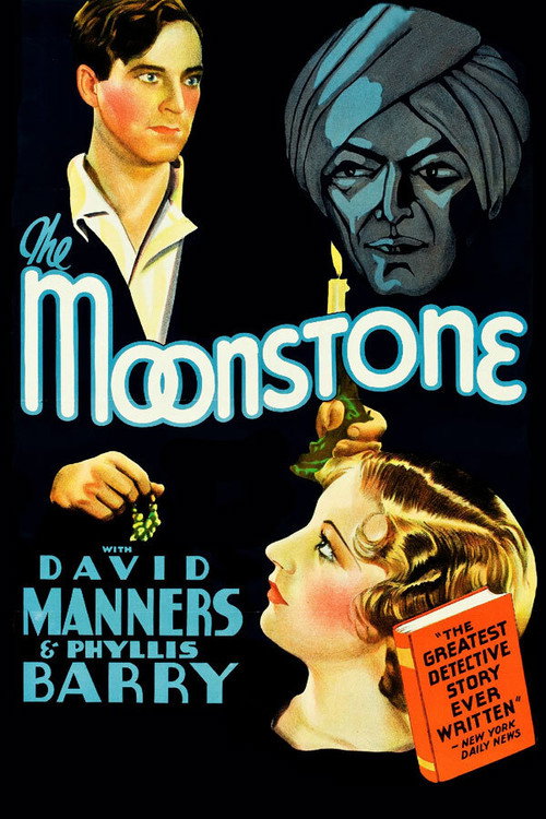 Movie poster for The Moonstone (1934)