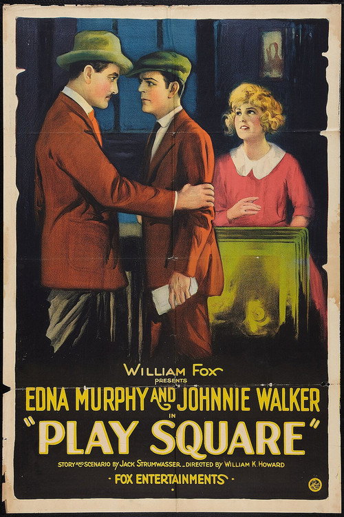 Movie poster for Play Square (1921)
