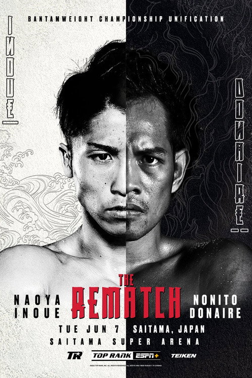 Movie poster for Naoya Inoue vs. Nonito Donaire II (2022)