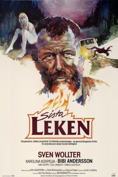 Movie poster for Sista leken (1984)