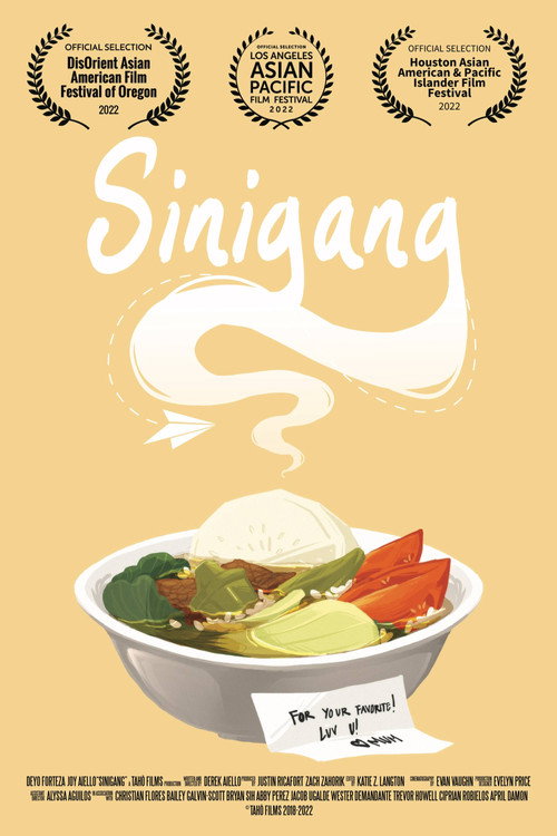 Movie poster for Sinigang (2022)