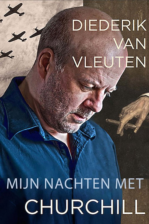 Movie poster for Diederik van Vleuten: Mijn nachten met Churchill (2017)