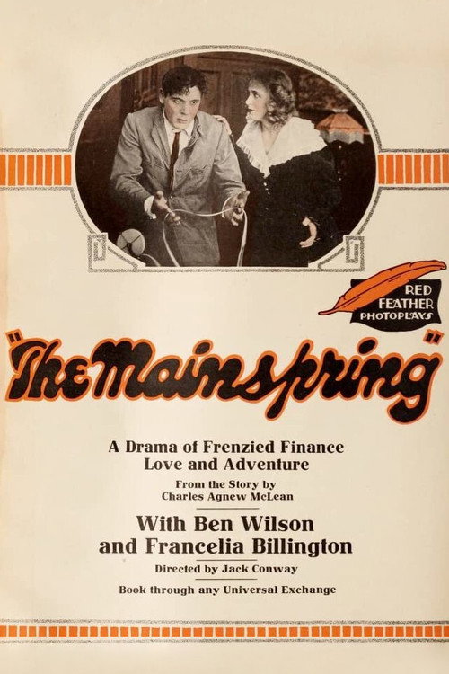 Movie poster for The Mainspring (1916)