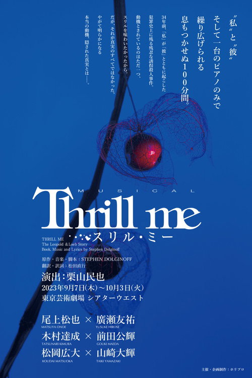 Movie poster for Thrill Me: The Leopold & Loeb Story (2023)