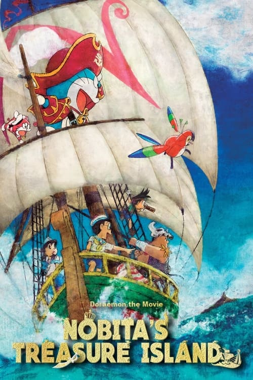 Movie poster for Doraemon: Nobita's Treasure Island (2018)