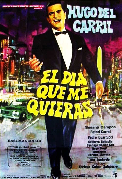 Movie poster for El día que me quieras (1969)