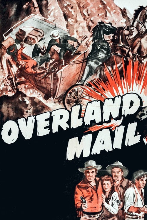 Movie poster for Overland Mail (1942)