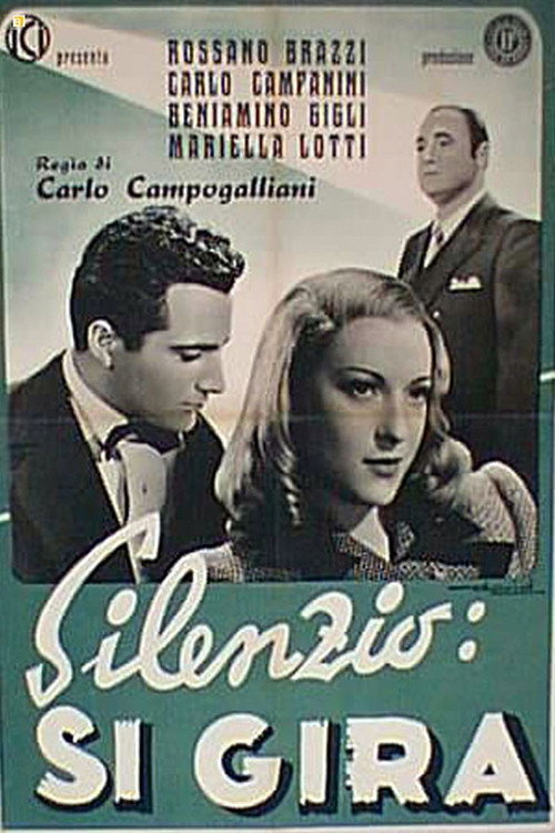 Movie poster for Silenzio, si gira! (1943)