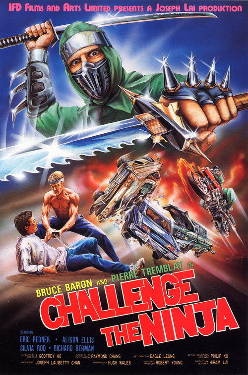 Movie poster for Challenge of the Ninja (1986)