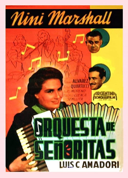 Movie poster for Orquesta de señoritas (1941)