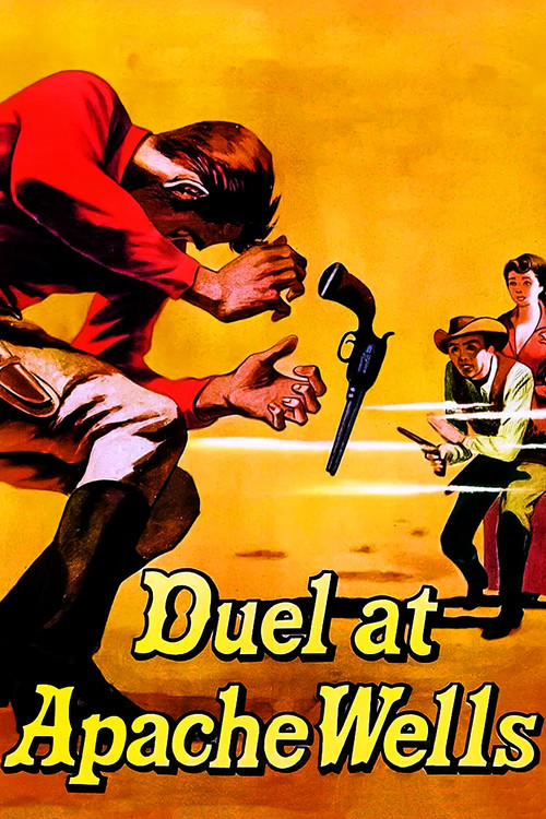 Movie poster for Duel at Apache Wells (1957)