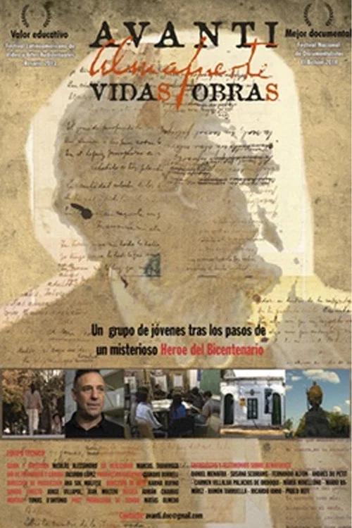 Movie poster for Avanti. Vida y obra de Almafuerte (2013)