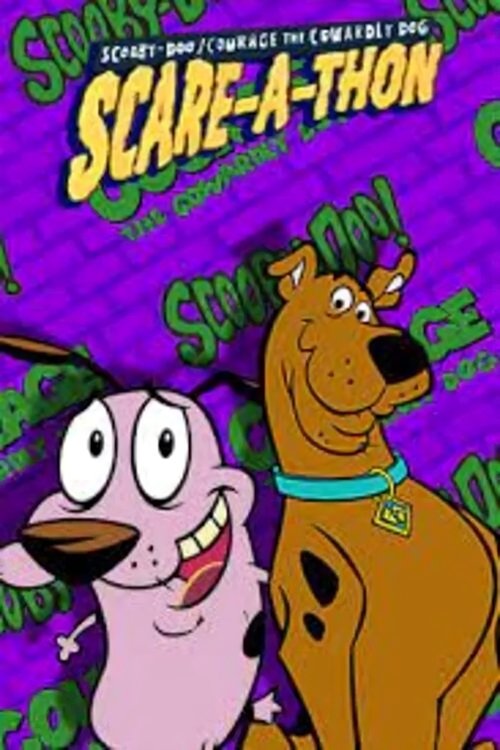 Movie poster for Scooby-Doo/Courage the Cowardly Dog Scare-A-Thon (2000)