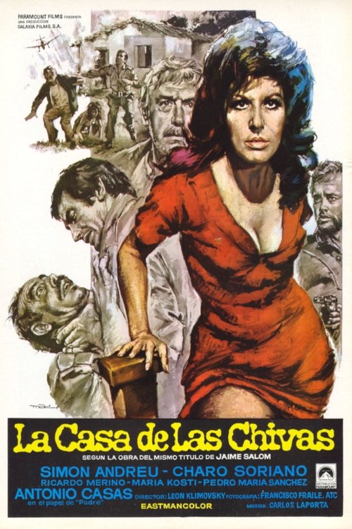Movie poster for La casa de las Chivas (1972)