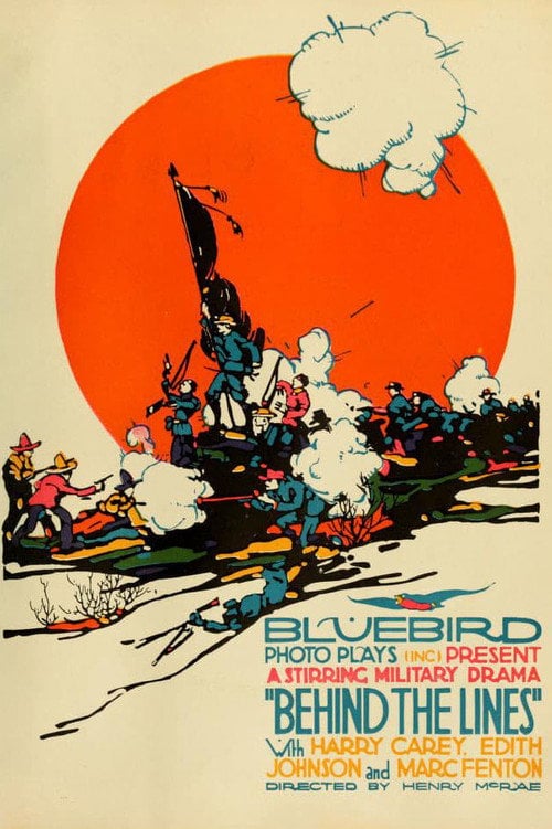 Movie poster for Behind the Lines (1916)