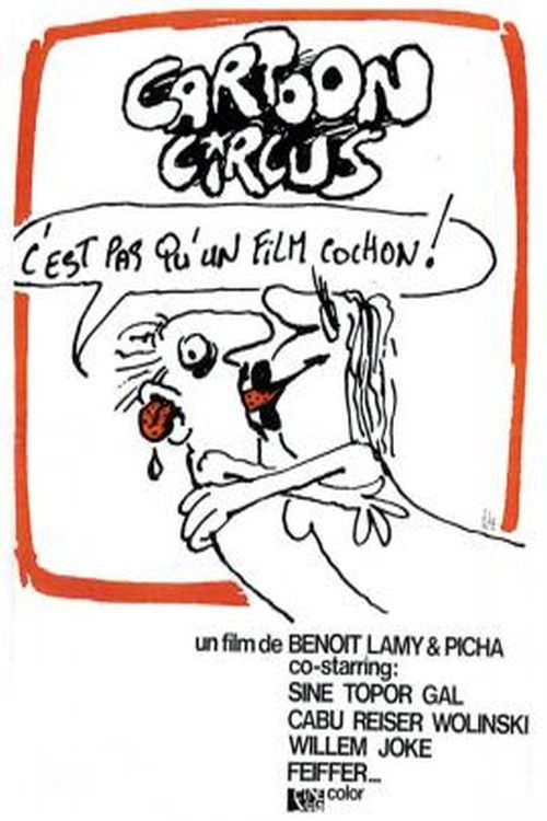 Movie poster for Cartoon circus (1972)