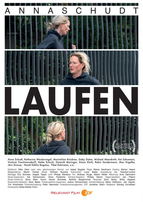 Movie poster for Running (2022)